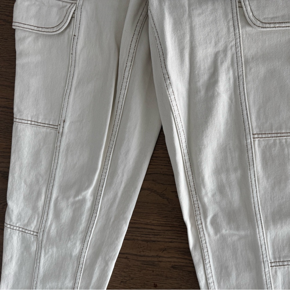 Pacsun Bone Utility Cargo Elastic Waist Baggy Pants  Style: 850HO208523 Small - Picture 8 of 8